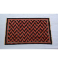 8'X5' Cotton Rugs.floor covering carpet(Rug,kilim).red,grey and black Rug.big size rug.beautiful Rug.rug for bedroom/living room/office/etc.