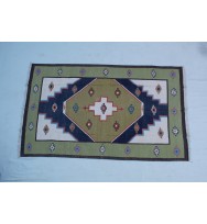 hand woven rug.Baumwoll teppiche.Size 8'x5' feet Rugs.can be used both side.usd for/kids room/bedroom/living room/office/design hall/etc.