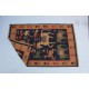 Animal Design size 9x6 Feet.area Cotton Rug.kilim(Alfombra de algodón) can be used both side. usb for /Office/dining/Bedroom/Entryway/etc..
