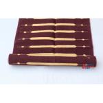 Multi Size Brown And Golden Yellow Modern Striped Cotton Flat weave Hand woven Runner Rug- Reversible Runner Kilim