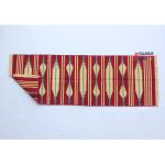 Multiple Sizes Cotton Multiple Sizes Red And Golden Yellow Runner Rug - Flat Woven Washable Runner Kilim