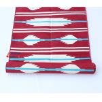 Multiple Sizes Cotton Modern Red And White Hand Woven Runner Rug- Flat Woven Washable Runner Kilim