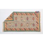 3x5 Handwoven Traditional Rug - Colorful Area Eco Friendly Rug For Home Decor