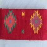 3x5 Handwoven Traditional Rug - Red Area Eco Friendly Rug For Home Decor