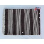 6x9 Handwoven Traditional Rug - Brown And White Hand Woven Stripes High Quality Cotton Flatweave Rug