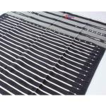 6x9 Handwoven Traditional Rug - Black And White Hand Woven Stripes High Quality Cotton Flatweave Rug Kilim